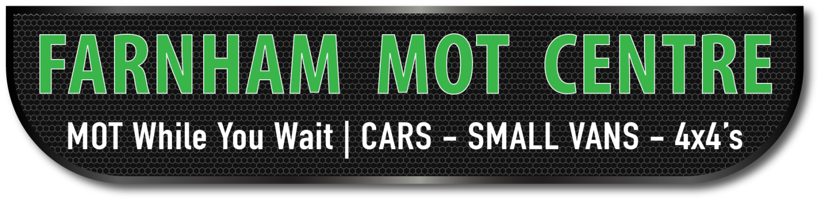Farnham MOT Centre Logo for MOT garage in Farnham.