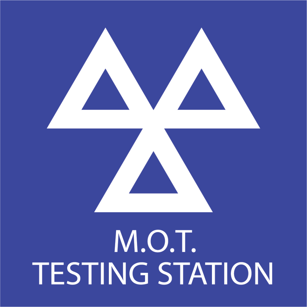 MOT Test station symbol showing we do MOT tests.